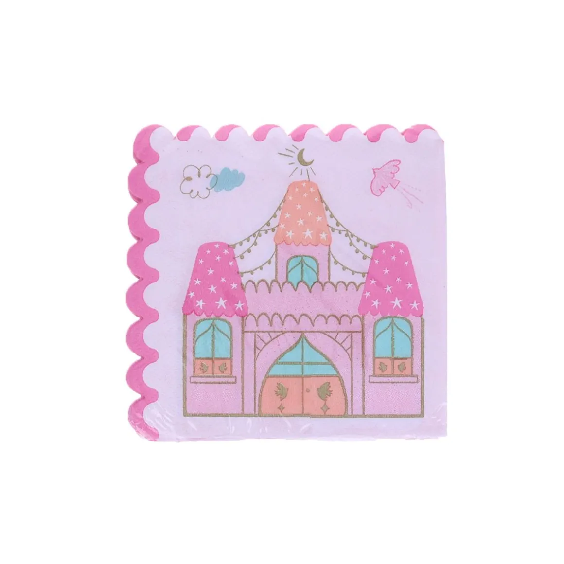 Lot de 18 serviettes château