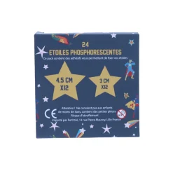 Lot de 24 étoiles Phosphorescentes