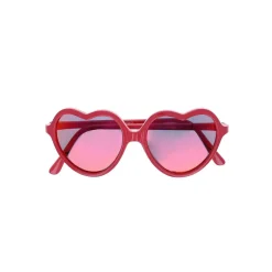 Lunettes de soleil cœurs rouges 2-5 ans