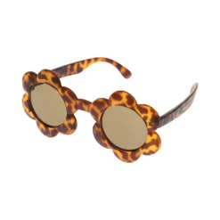 Lunettes de soleil fleurs léopard bébé
