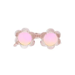 Lunettes de soleil fleurs dorées 0-2 ans