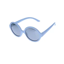 Lunettes de soleil rondes bleu enfant