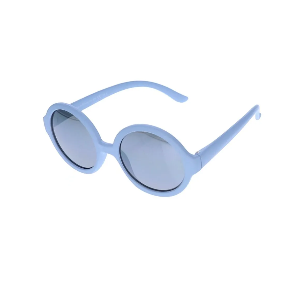 Lunettes de soleil rondes bleu enfant