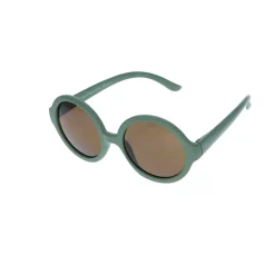 Lunettes de soleil rondes kaki enfant