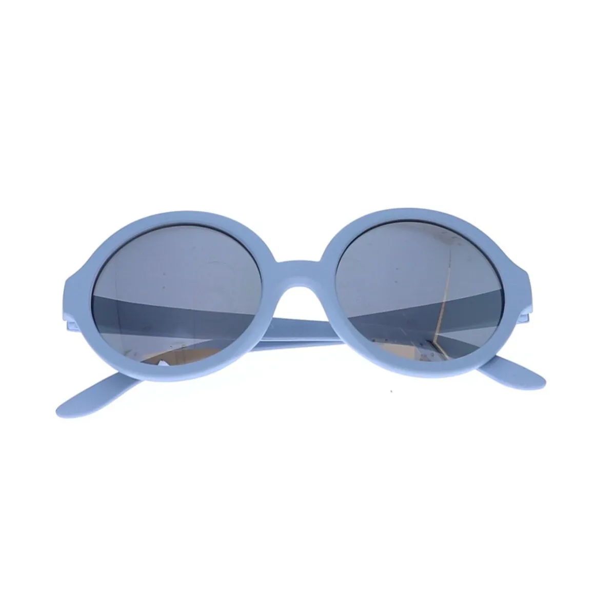 Lunettes de soleil rondes bleu enfant