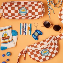 Lunettes de soleil rondes camel enfant