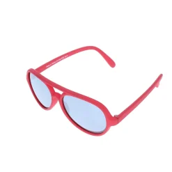 Lunettes de soleil rétro 2-5 ans rouge