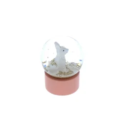 Mini boule à neige lapin