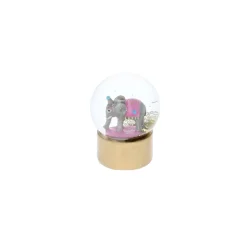 Mini boule à neige éléphant disco
