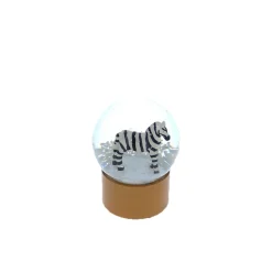 Mini boule à neige zèbre