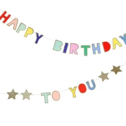 Mini guirlande anniversaire "Happy birthday"