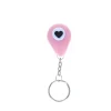 Mini perforatrice cœur rose porte-clés