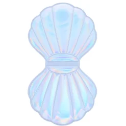 Miroir de poche coquillage iridescent