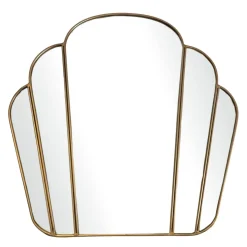 Miroir doré rétro