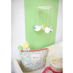 Mobile bébé suspension oiseaux
