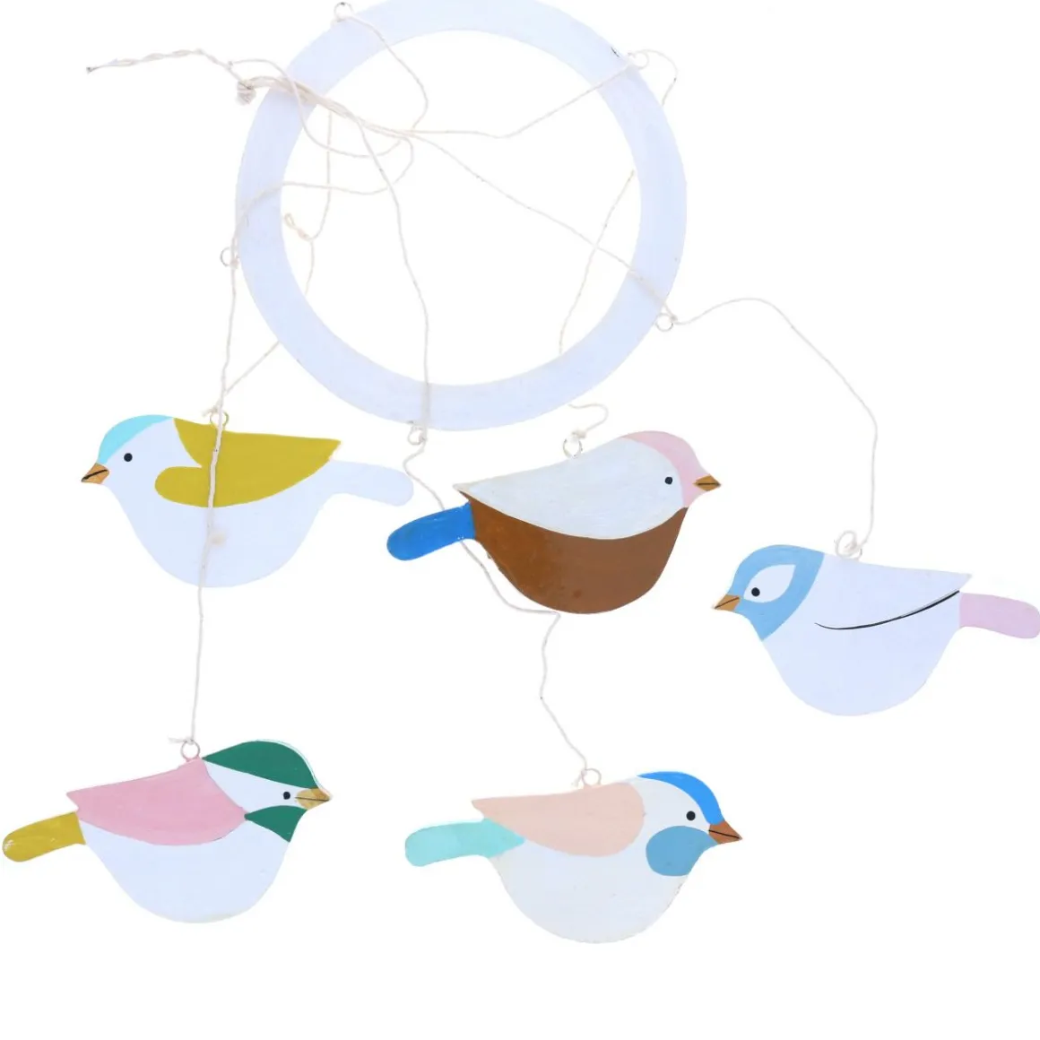 Mobile bébé suspension oiseaux
