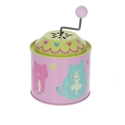 Moulin à musique chats pastel - Miaou