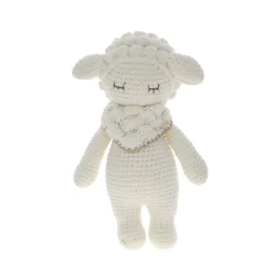 Mouton doré debout en crochet