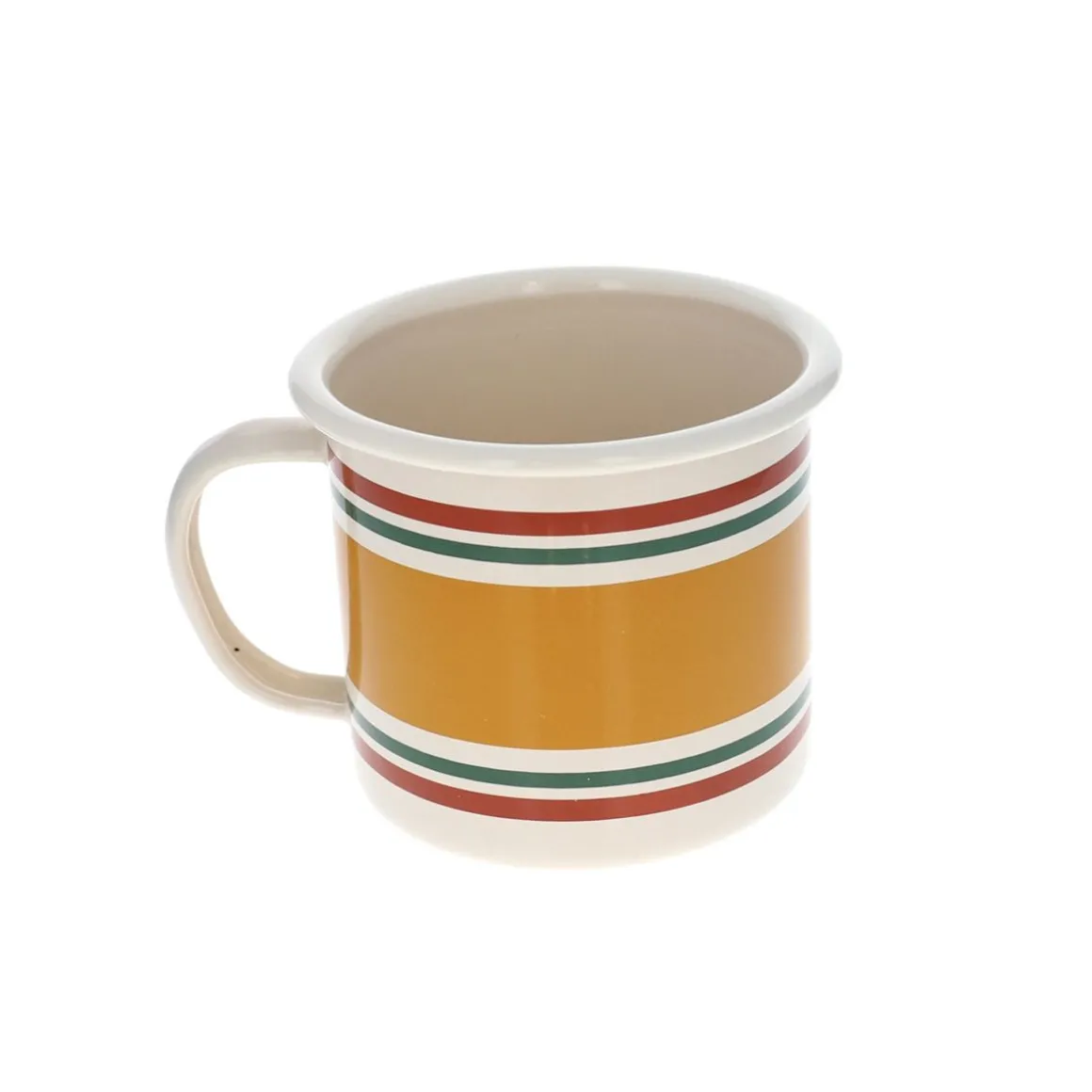Mug émaillé "Homme des cabanes"