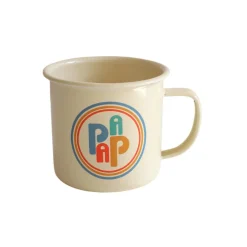 Mug émaillé "Papa" - Dans les airs