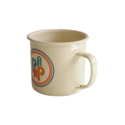 Mug émaillé "Papa" - Dans les airs