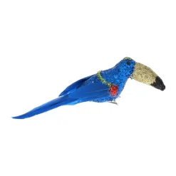 Oiseau à clipser toucan bleu