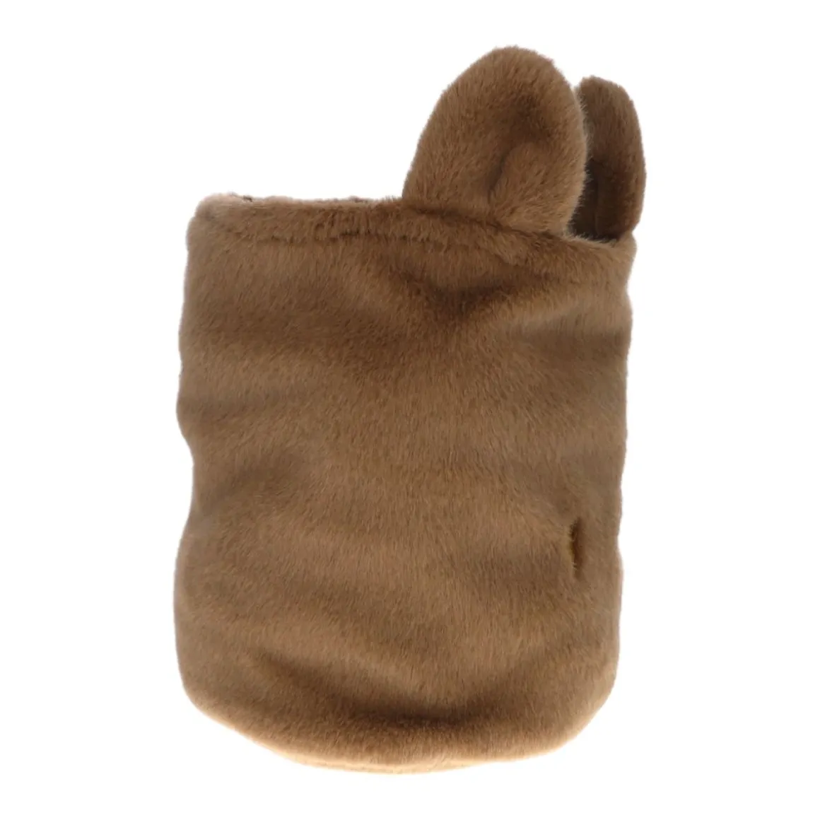 Panier rond marron oreilles - Chaton