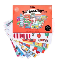 Paper toys 3D City - ville pop-up à construire