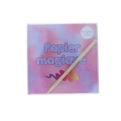 Papier magique rainbow scratch