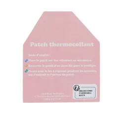 Patch thermocollant chien teckel rose