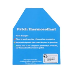 Patch thermocollant chien teckel en tee-shirt orange