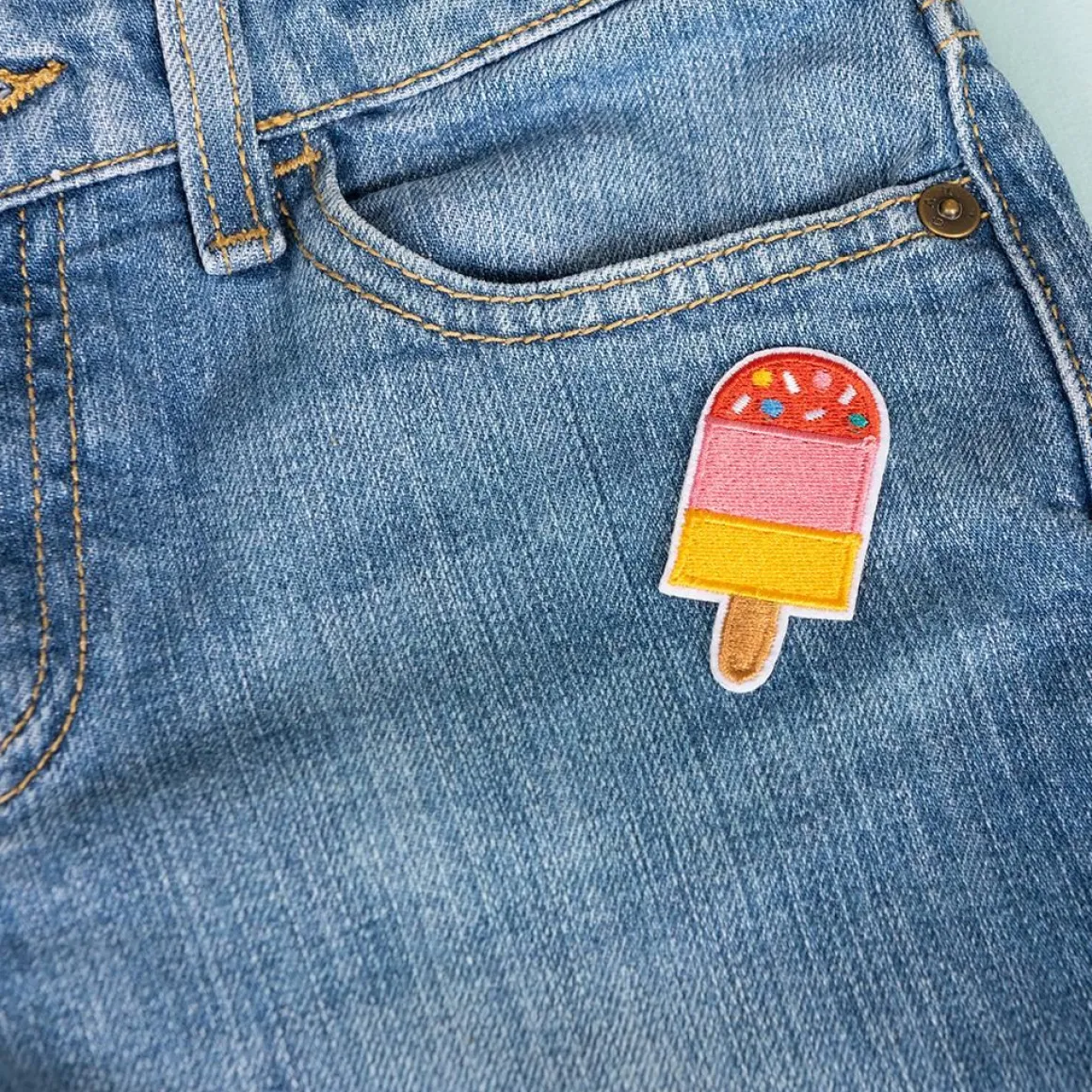 Patch thermocollant glace