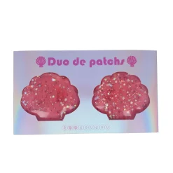 Patchs yeux en gel coquillages