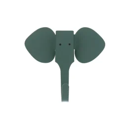 Patère éléphant kaki