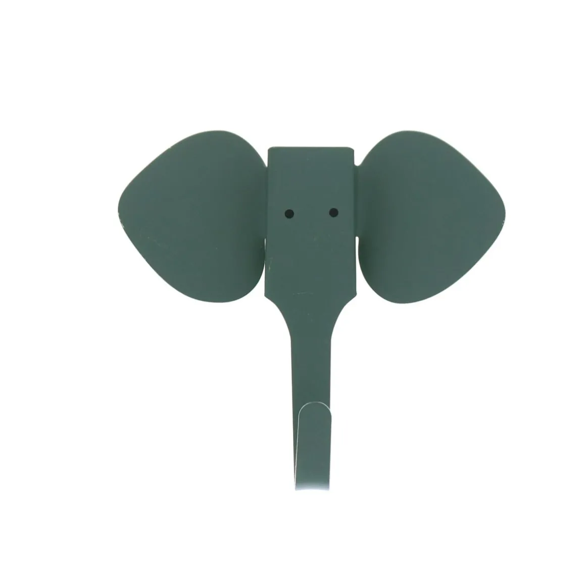 Patère éléphant kaki
