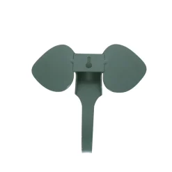 Patère éléphant kaki