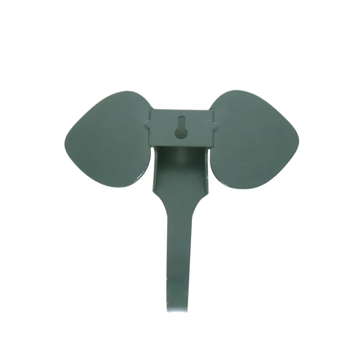 Patère éléphant kaki