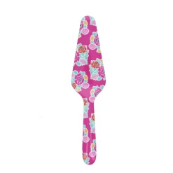 Pelle à tarte fleurs roses Datcha