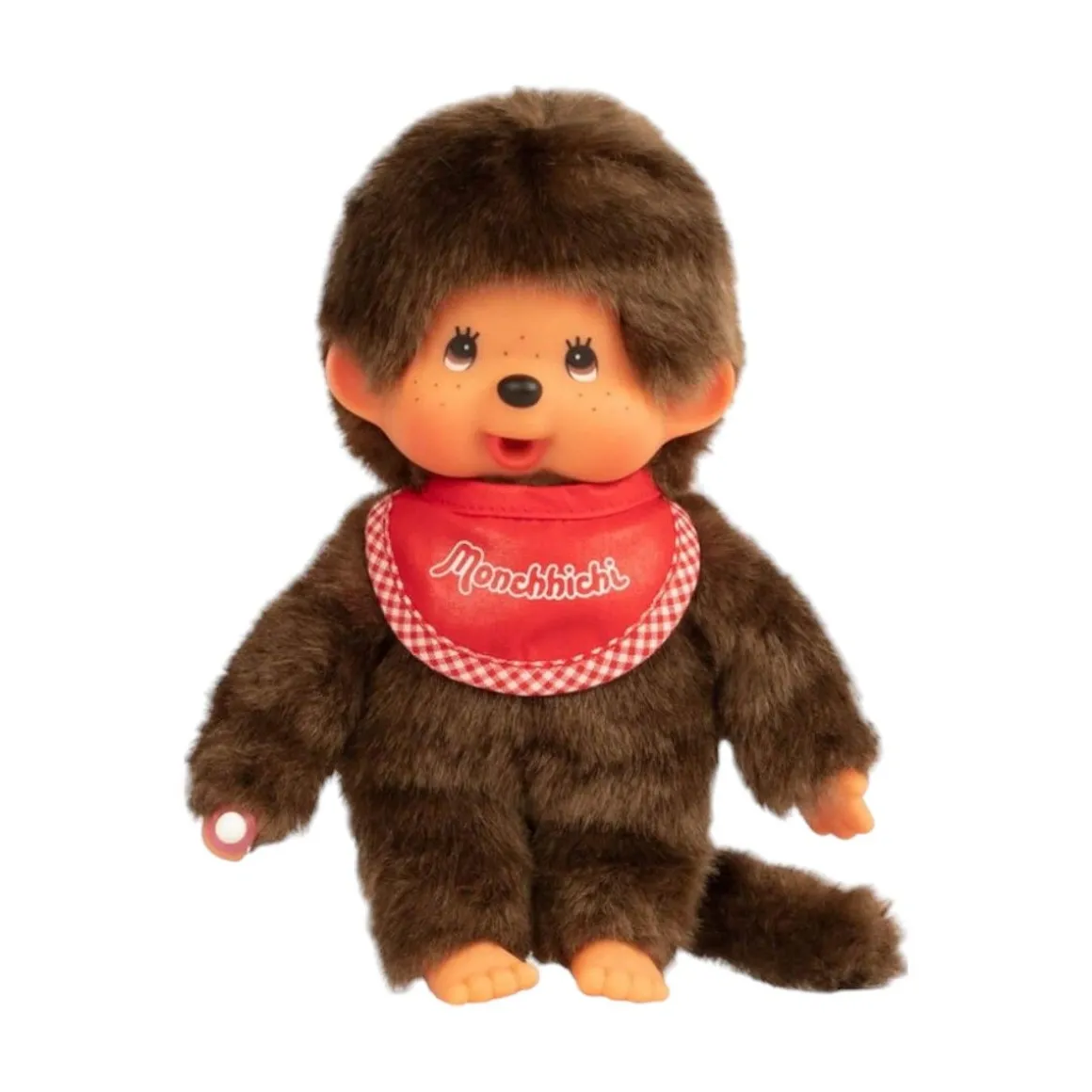 Peluche kiki le singe Classique rouge