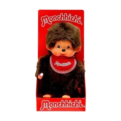 Peluche kiki le singe Classique rouge