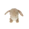 Peluche lapin bélier beige