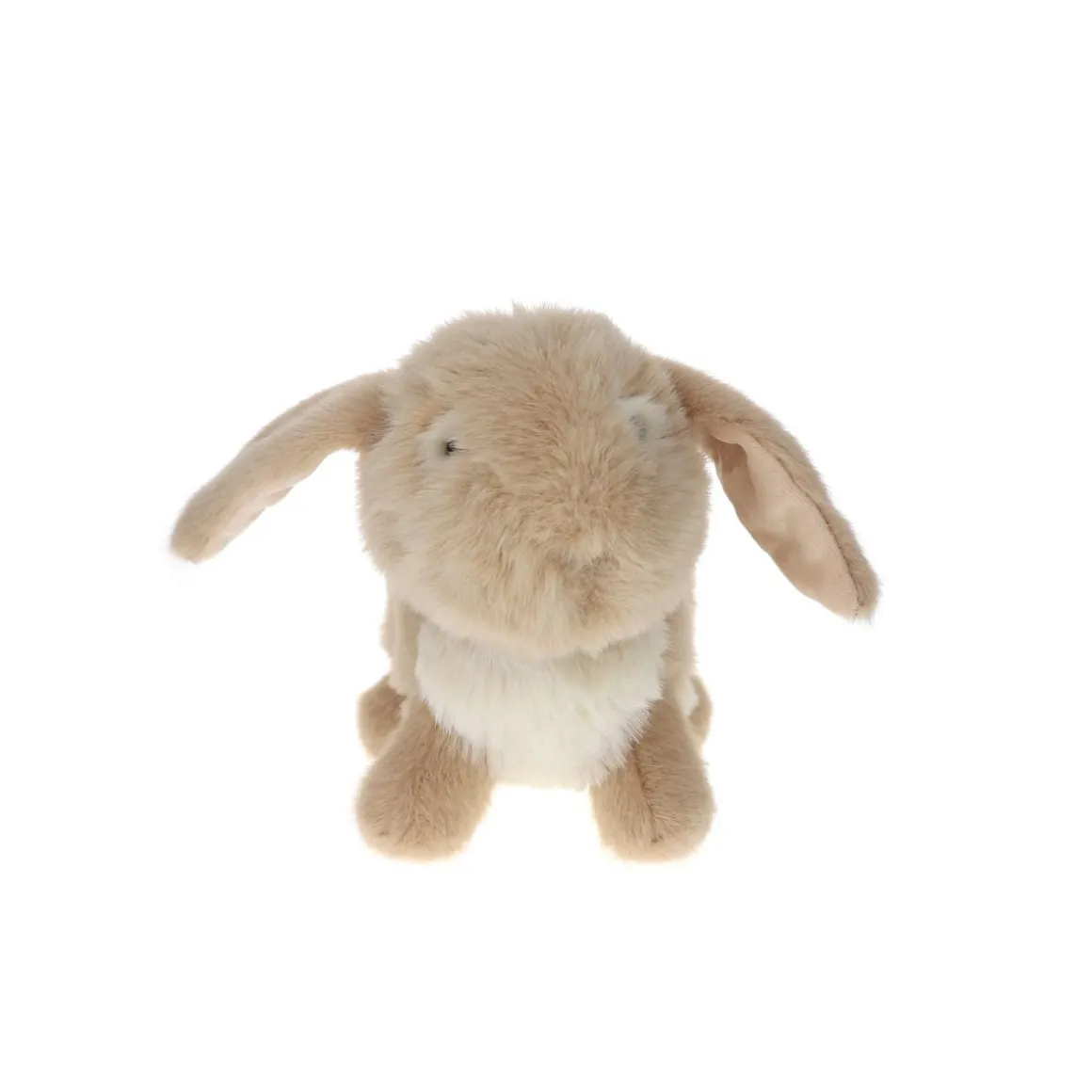 Peluche lapin bélier beige