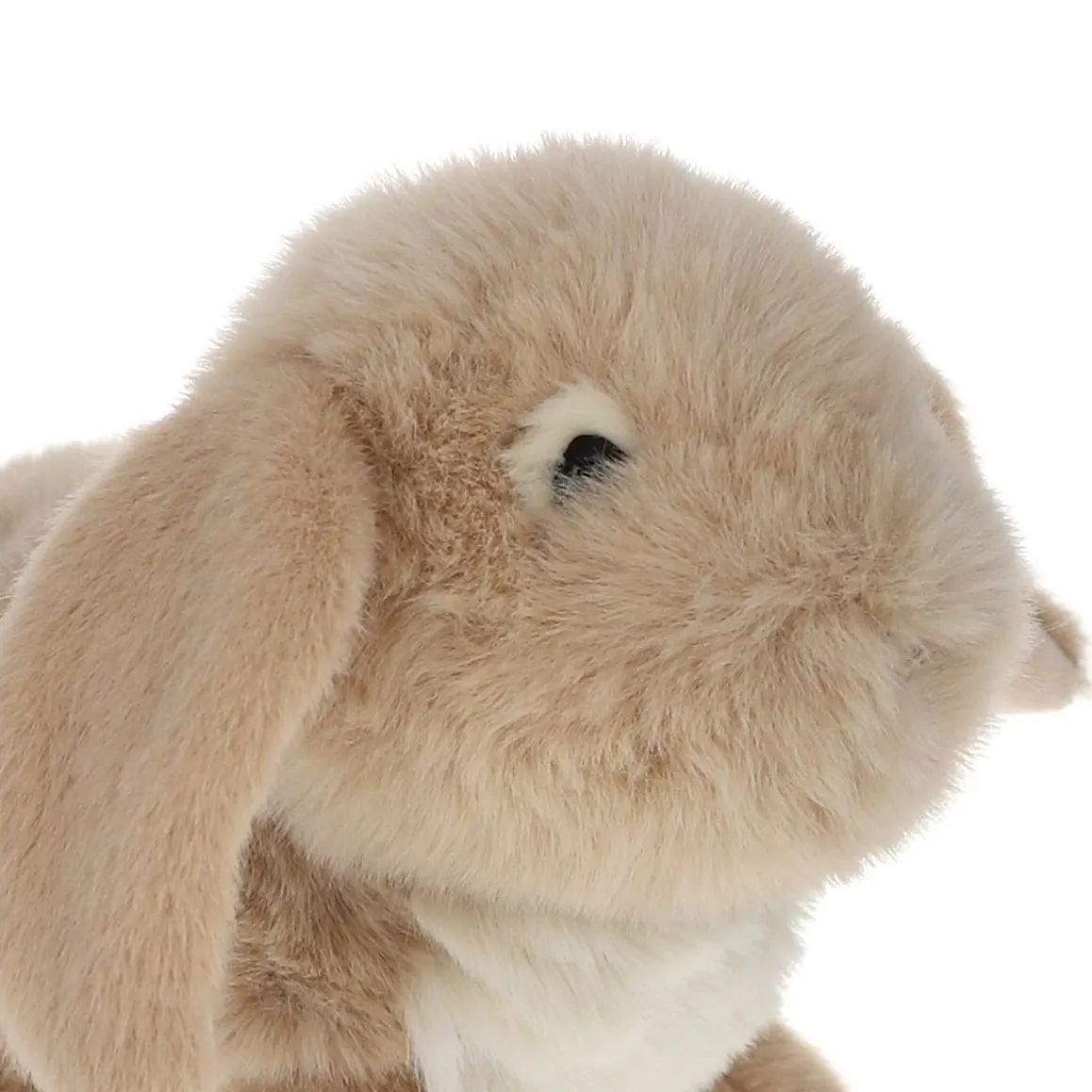 Peluche lapin bélier beige