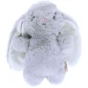 Peluche lapin gris