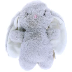 Peluche lapin gris