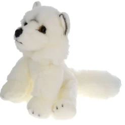 Peluche renard blanc