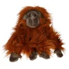 Peluche singe orang-outan marron