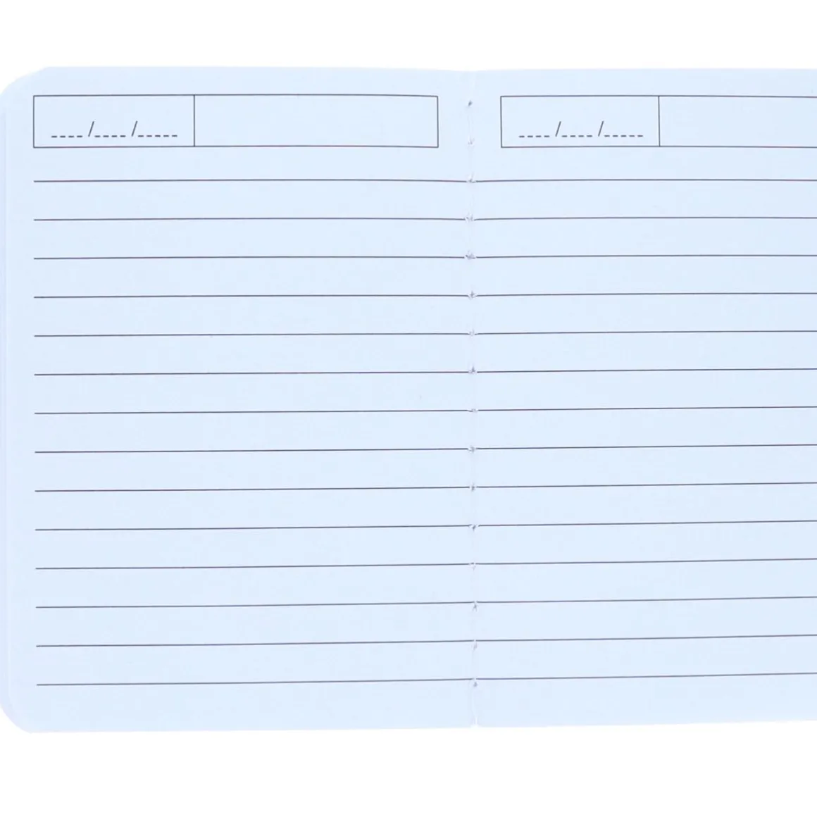 Petit carnet de notes cœurs multicolores