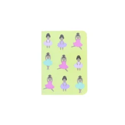 Petit carnet de notes motifs ballerines