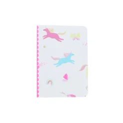 Petit carnet de notes motifs licornes